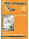 Psychotherapie im Alter • Depressionen