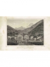 Druckgraphik: - Veytaux et le Rocher de Naye