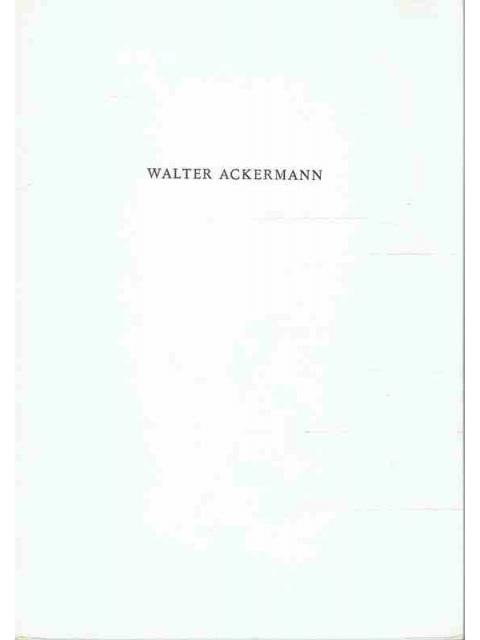 Walter Ackermann