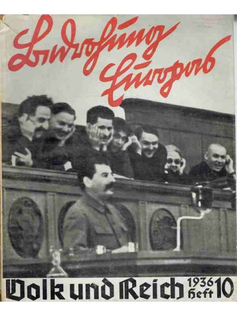 Volk und Reich. Heft 10, Oktober 1936 - Bedrohung Europas