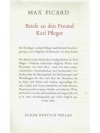 Briefe an den Freund Karl Pfleger