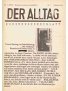 Der Alltag. 3. Jahrgang. Nr. 9 Frühling 1980