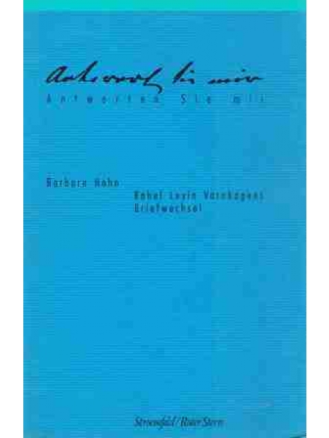 Varnhagens Briefwechsel – Barbara Hahn