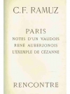 Paris, Notes d'un Vaudois