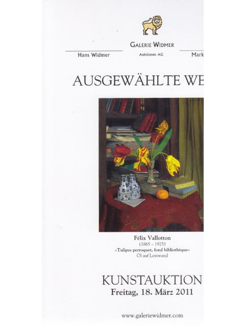 Auktionskataloge Galerie Widmer